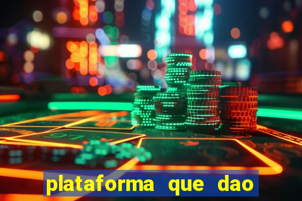 plataforma que dao bonus de cadastro